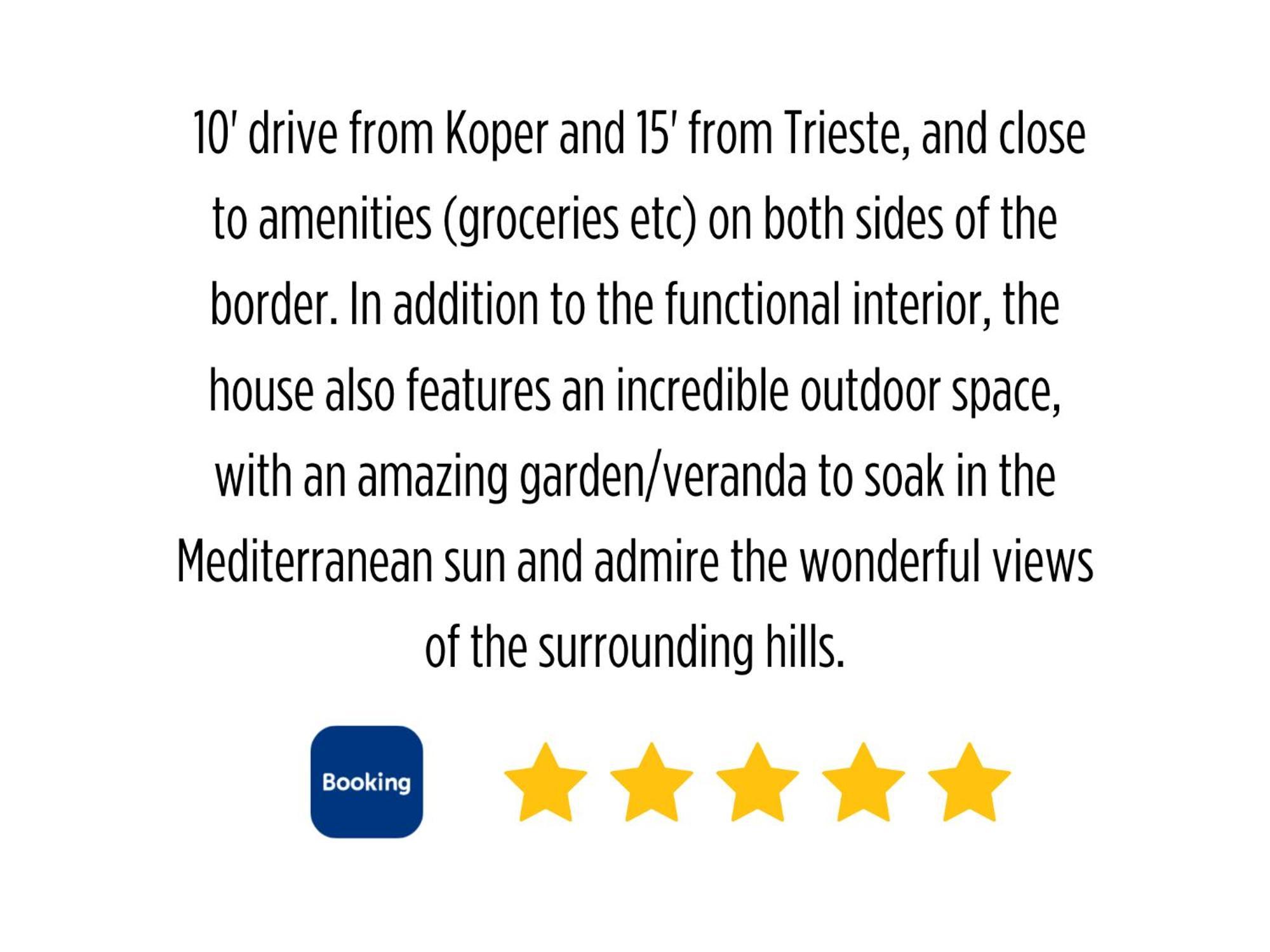 Casa Miranda - Family Comfort In A Quiet Area, Near The Sea, With Bbq And Free Parking Zgornje Skofije Eksteriør bilde